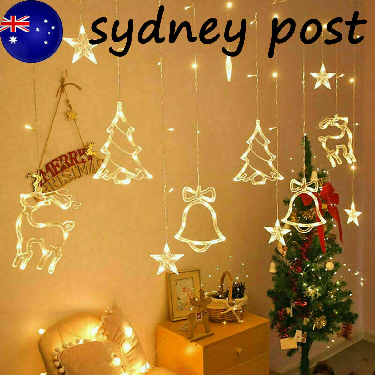24 Pieces Peppermint Christmas Tree Ornaments
