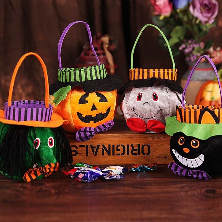 Halloween Pumpkin Candy Bag