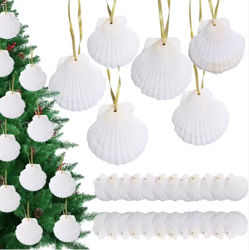 Seashells For Crafting Christmas Ornaments