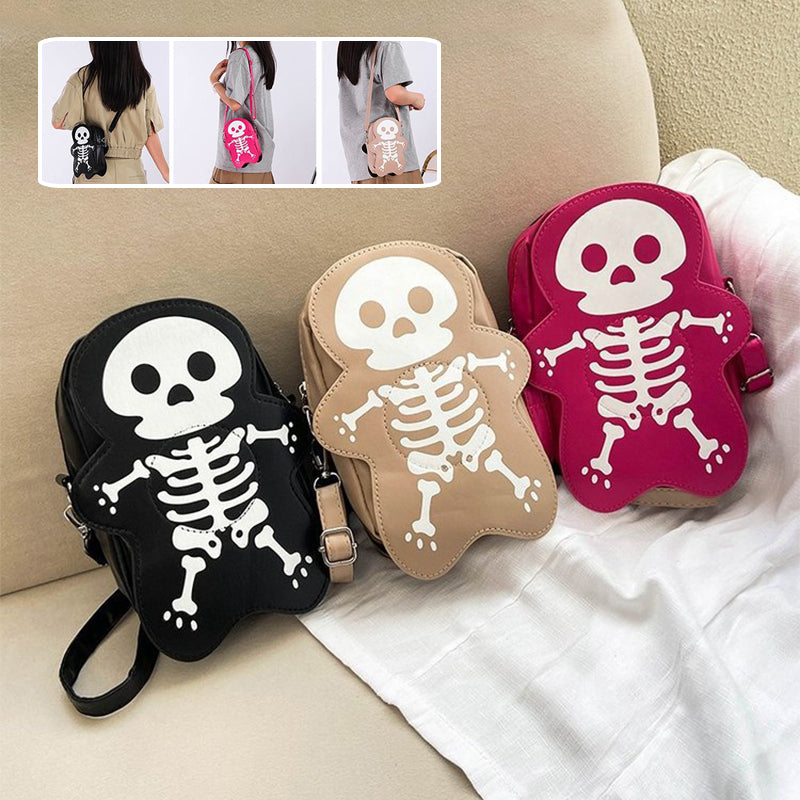 Halloween Skull Crossbody Bag