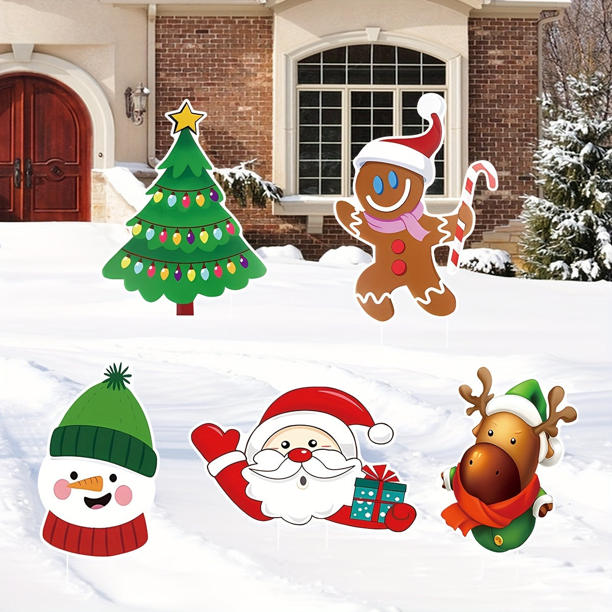 Christmas Candy Cane Wreath